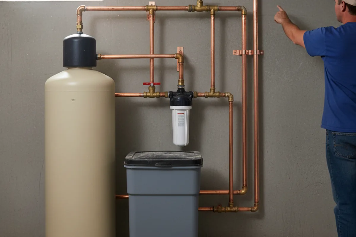 Whole-house water treatment system installed in Goodrich